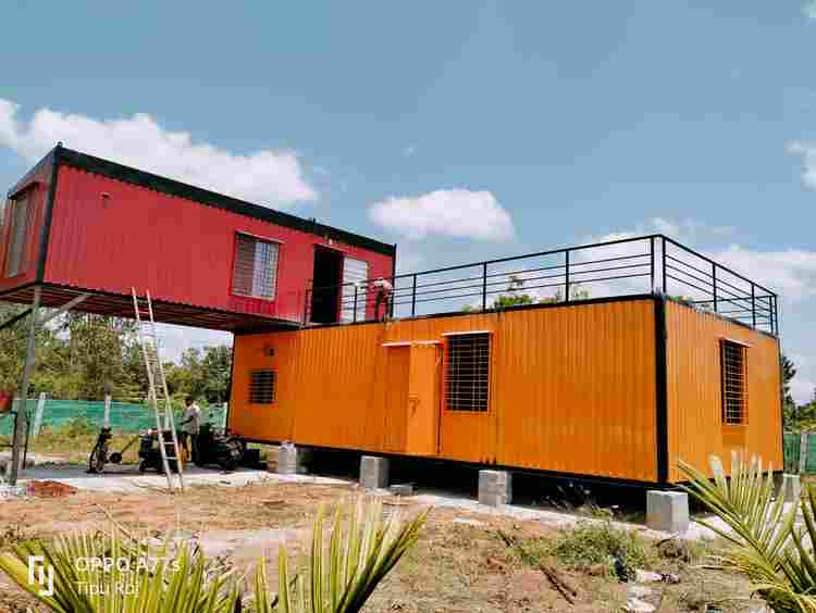 Rust Free Color Coated Portable Modular Office Cabins