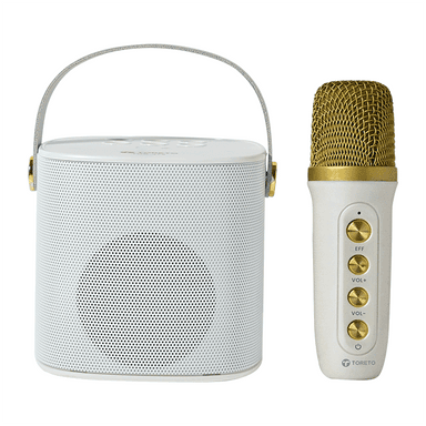Toreto Jukebox Wireless Bluetooth Speaker With Dual karaoke MIC