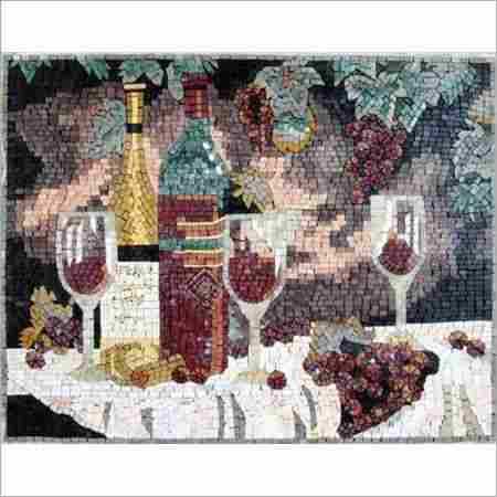 Mosaic Art Coloured Stone