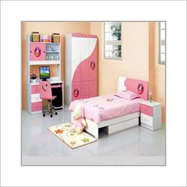 White And Pink Elegant Look Kids Bed