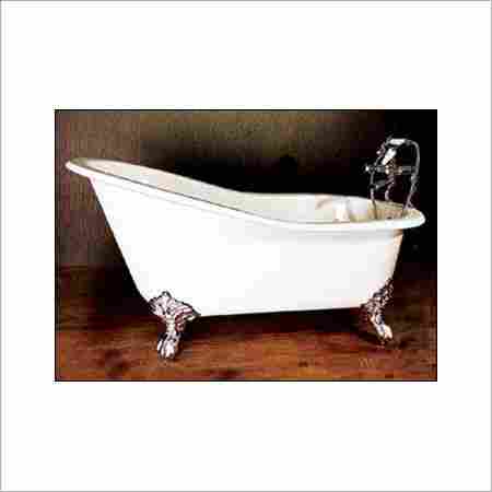 White Color Castiron Bathtub