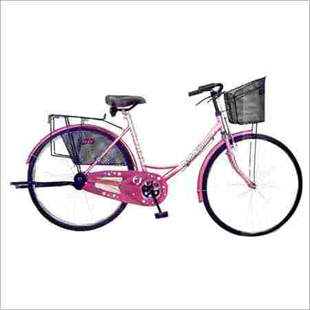 LADIES BICYCLE WITH FRONT CARRIER