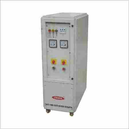 Servo Voltage Stabilizer with Overload and Short Circuit Protection