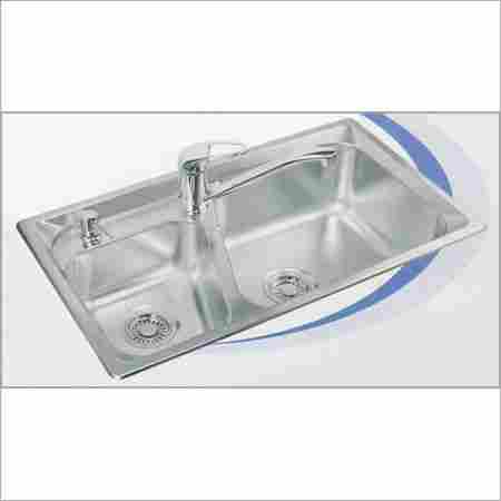 Stainless Steel Kitchen Sink With Two Bowl