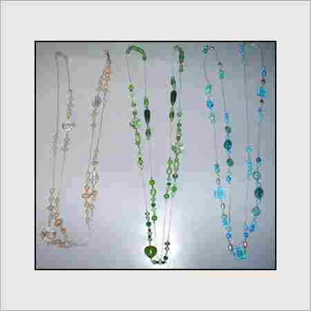 glass bead necklace