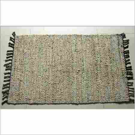 Leather Flat Weave Rugs