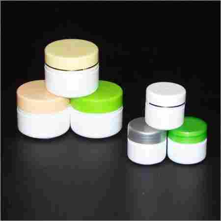 Round Shape Plastic Cream Container