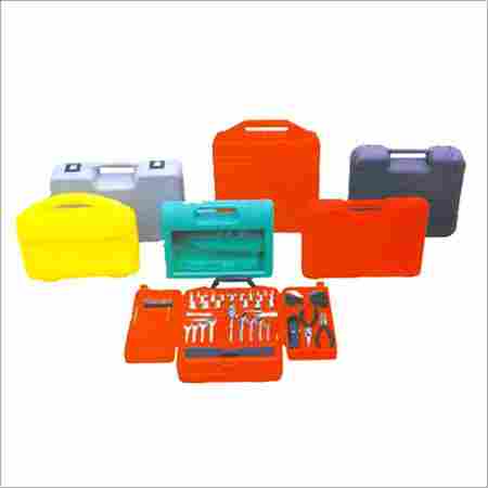 Multi Color Plastic Toolbox