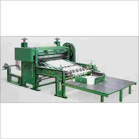 HEAVY DUTY AUTOMATIC PAPER REEL TO SHEET CUTTING MACHINE