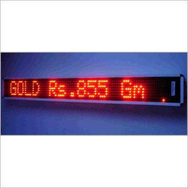 Electronic Moving Sign Display