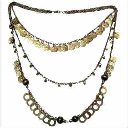 Ladies Brass Fashion Necklaces