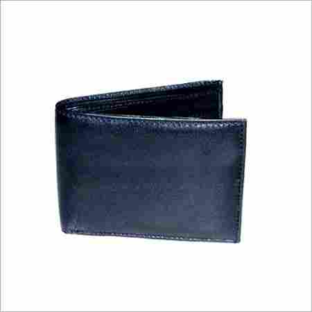 Plain Black Leather Wallets