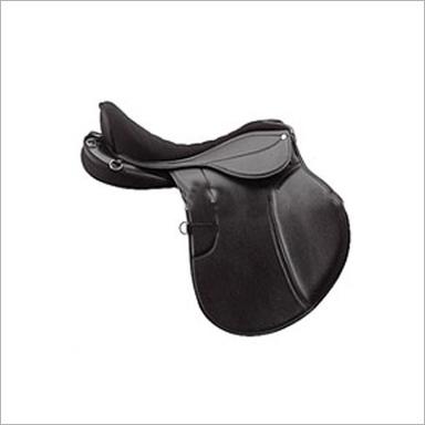 Black Synthetic Endurance Horse Saddle