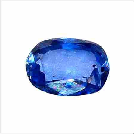 Oval Shape Blue Sapphire Stone