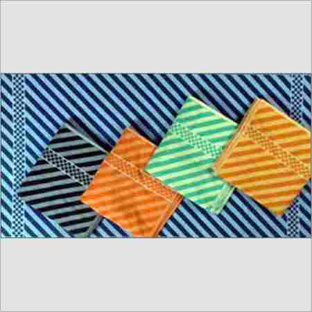 Designer Diagonal Striped Towel