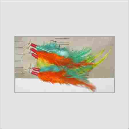 Dyed Feathers Fishing Wire