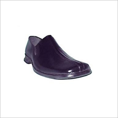 Black Mens Leather Party Wear Shoes
