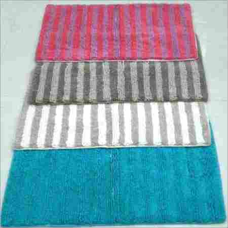 Soft Stripe Bathroom Mat 