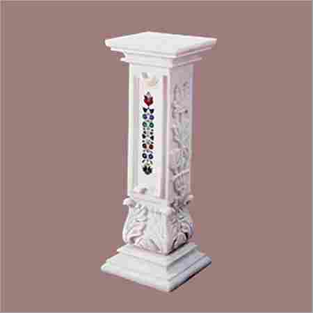Marble Pillar Type Table