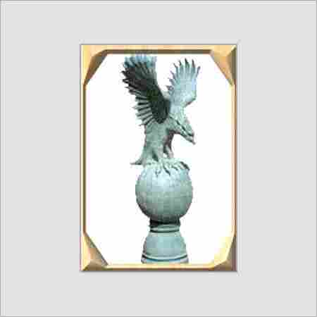 Antique Marble Bird Sculpture 