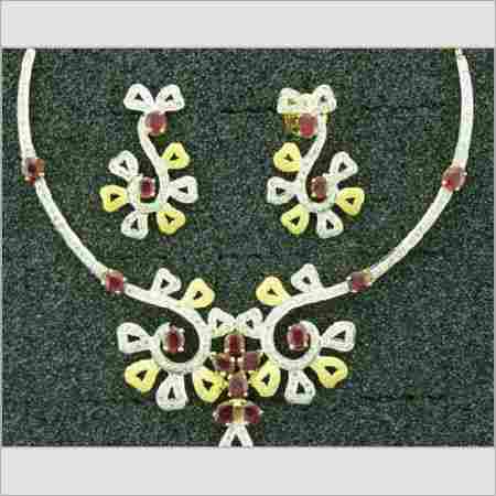 Attractive Design Artificial Necklace Set