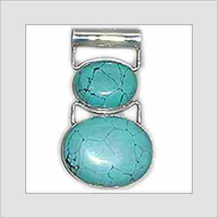 Handcrafted Designer Turquoise Pendant