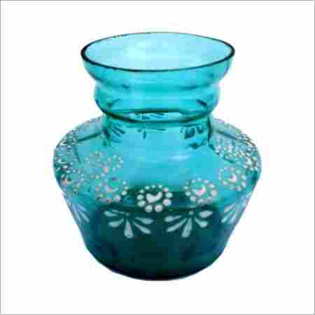 Blue Cranberry Glass Beaker