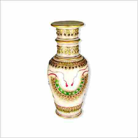 Handcrafted Decorative Marble Flower Vase
