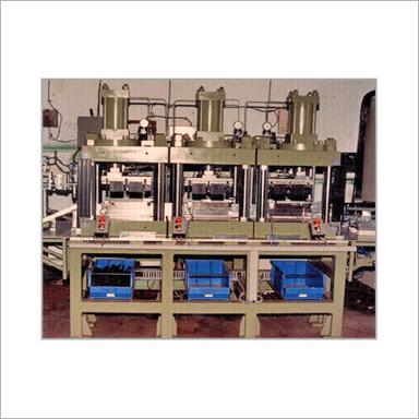 Plc Based Hydraulic Press With Transfer Line