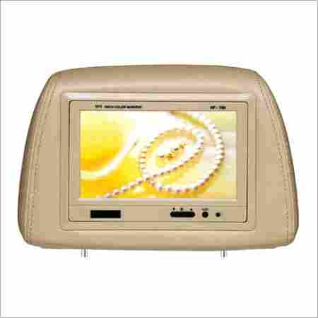7 Inches Car Headrest Monitor With Pillow
