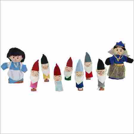 Snow White & Seven Dwarfs Puppets