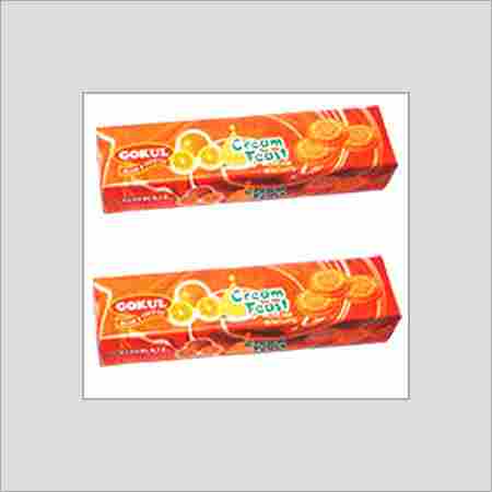 Orange Flavour Cream Biscuits