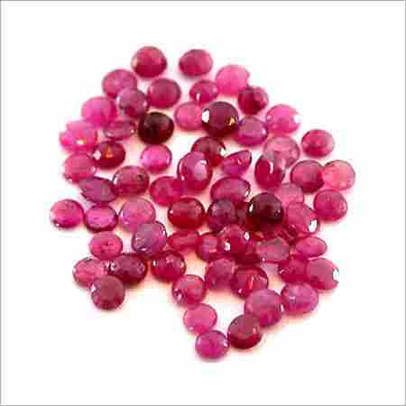 Pink Colored Ruby Stone