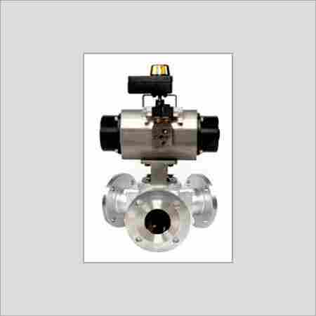 Cavity Filled Ball Valve With Automation