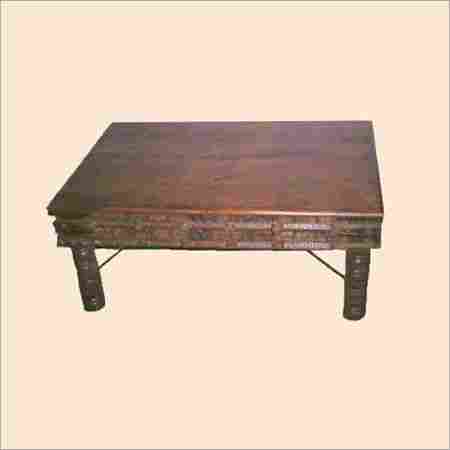 Rectangular Plain Wooden Table 