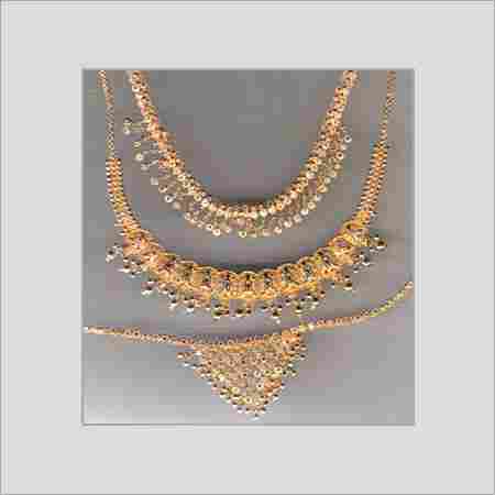 Designer Gold Necklaces For Womens 