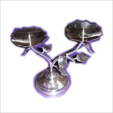 Designer Silver Candle Stand
