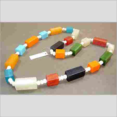 Multi Color Beaded Necklaces 