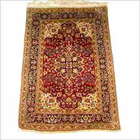 Printed Pattern Silk Carpet
