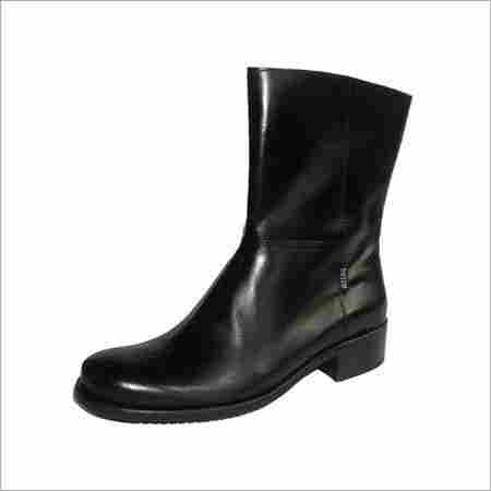 Ladies Black Long Boots