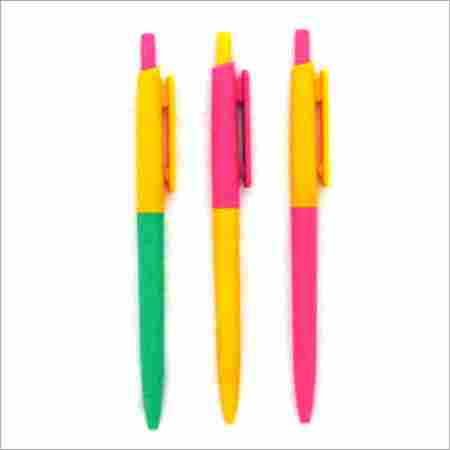 Multicolor Plastic Ballpoint Pen