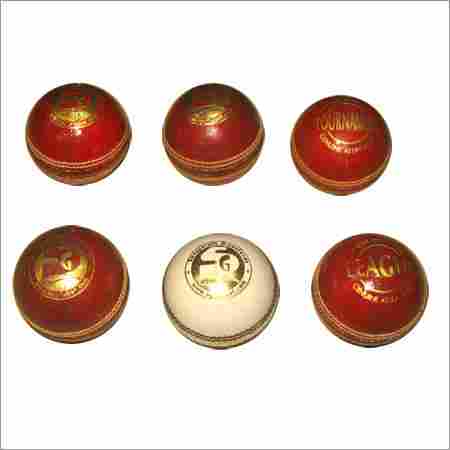 Pure Leather Cricket Balls
