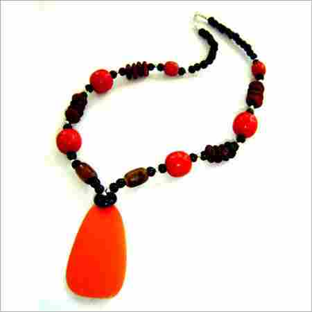 Exclusive Resin Bead Necklace