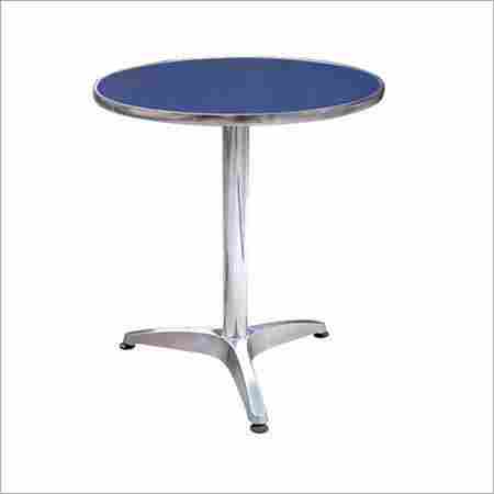 Round Aluminum Melamine Table