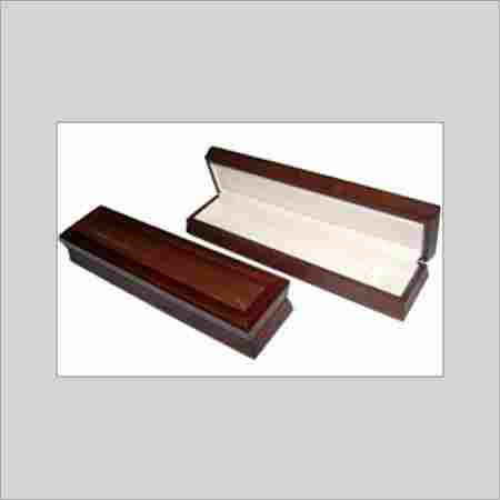 Imported Wood Leather Chain/Bracelet Jewellery Box
