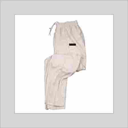 Plain White Cricket Trouser