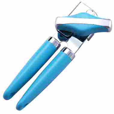 Stainless Steel Can Opener With Plastic Grip