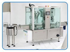 Automatic Filling, Plug, Insertion And Over Capping Machine