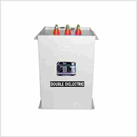 DOUBLE DIELECTRIC TYPE CAPACITORS
