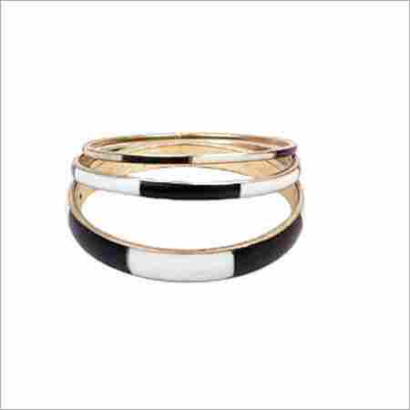 Resin and Brass Bangle